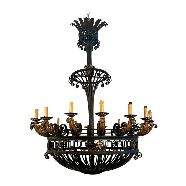 Vintage iron Chandeliers