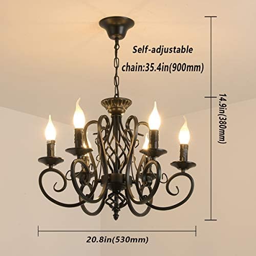 Luxury Iron Chandelier IC0046