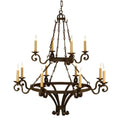 Luxury Iron Chandelier IC0034