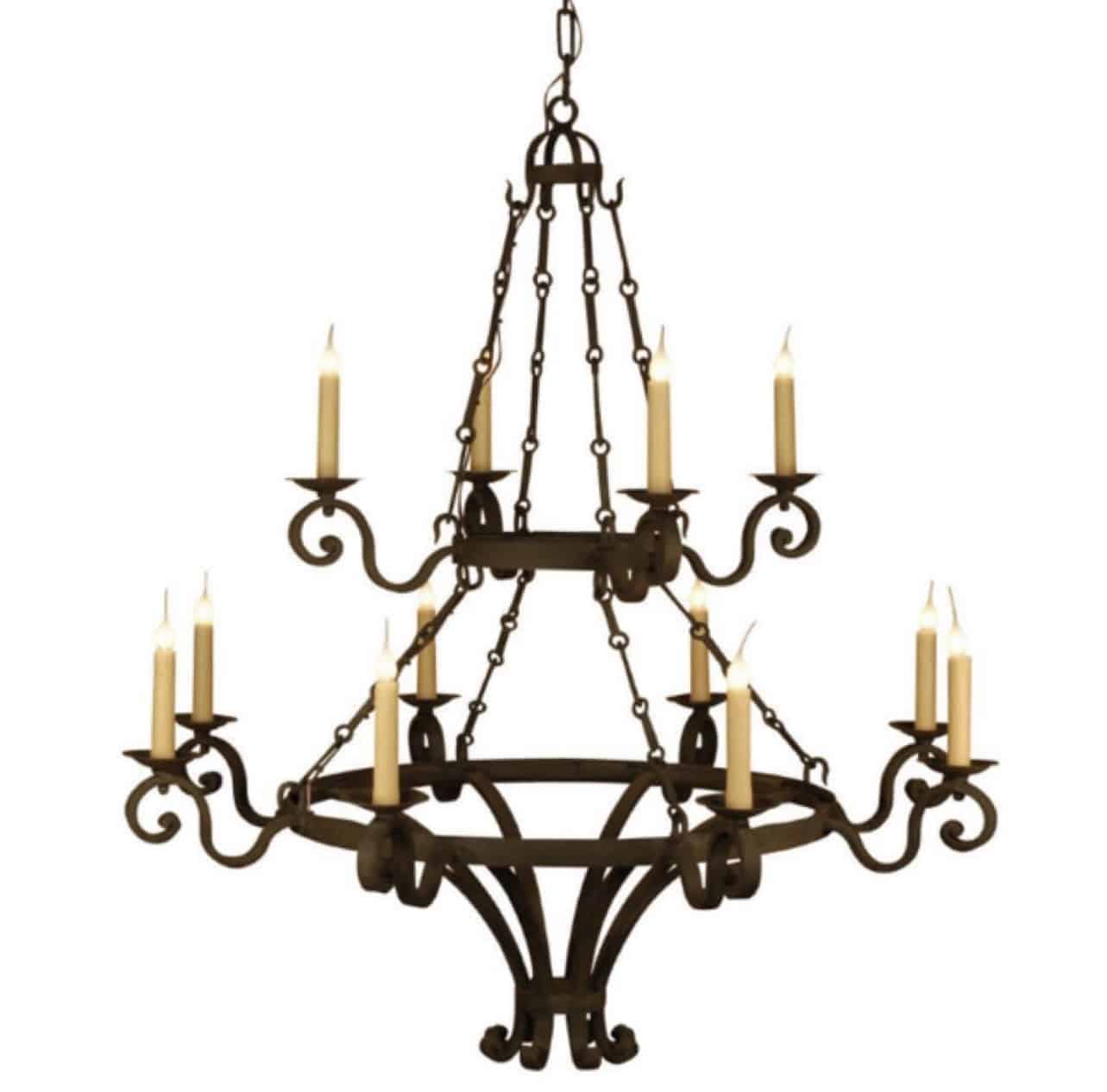 Luxury Iron Chandelier IC0034