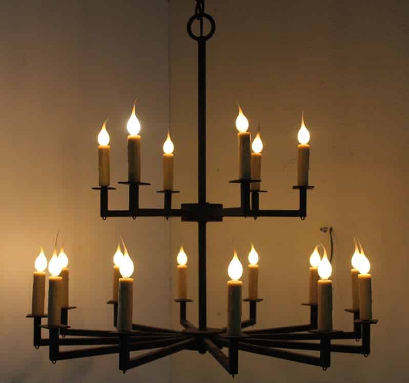 Luxury Iron Chandelier IC0032