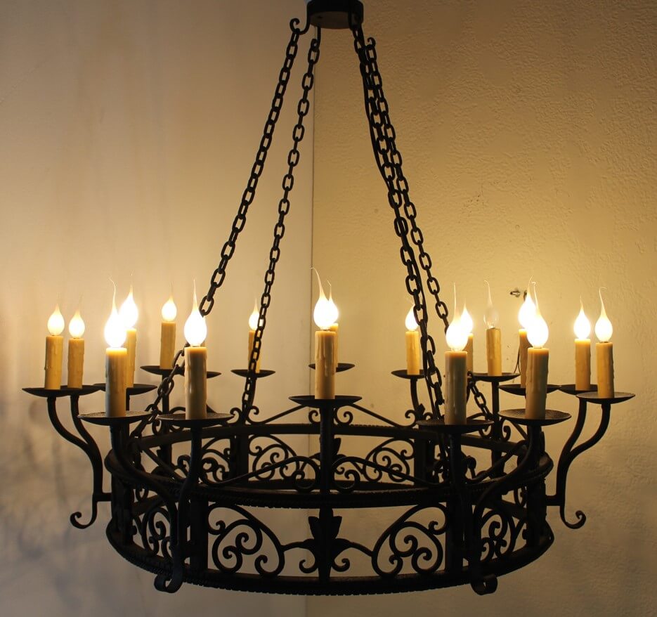 Luxury Iron Chandelier IC0029