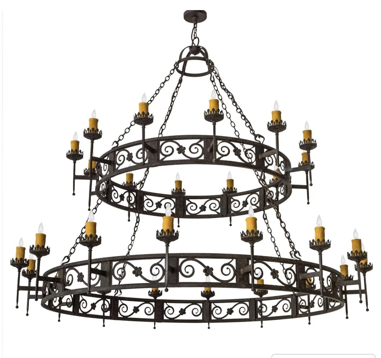 Luxury Iron Chandelier IC0028