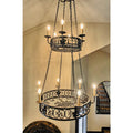 Luxury Iron Chandelier IC0025