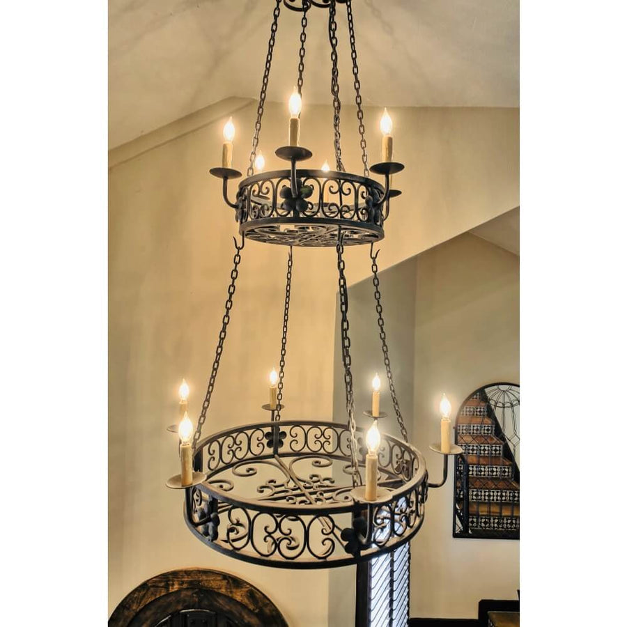 Luxury Iron Chandelier IC0025