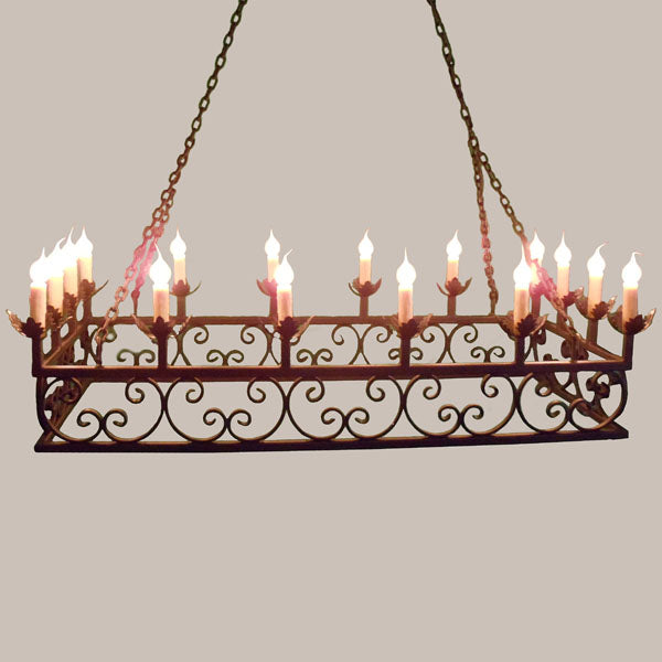 Luxury Iron Chandelier IC0011