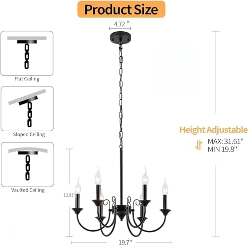 Luxury Iron Chandelier IC0053