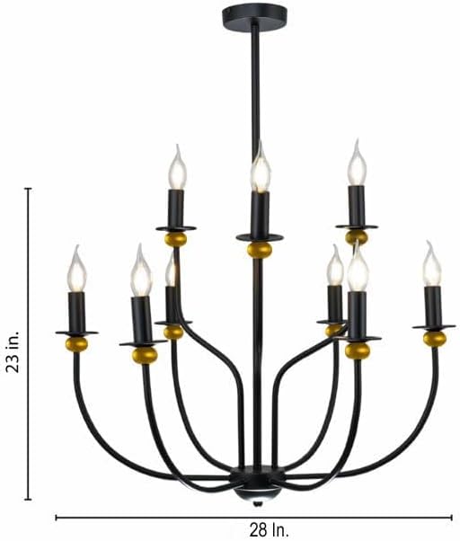 Luxury Iron Chandelier IC0052