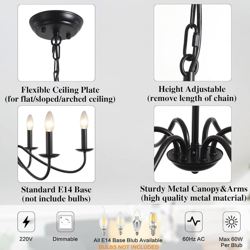 Luxury Iron Chandelier IC0048