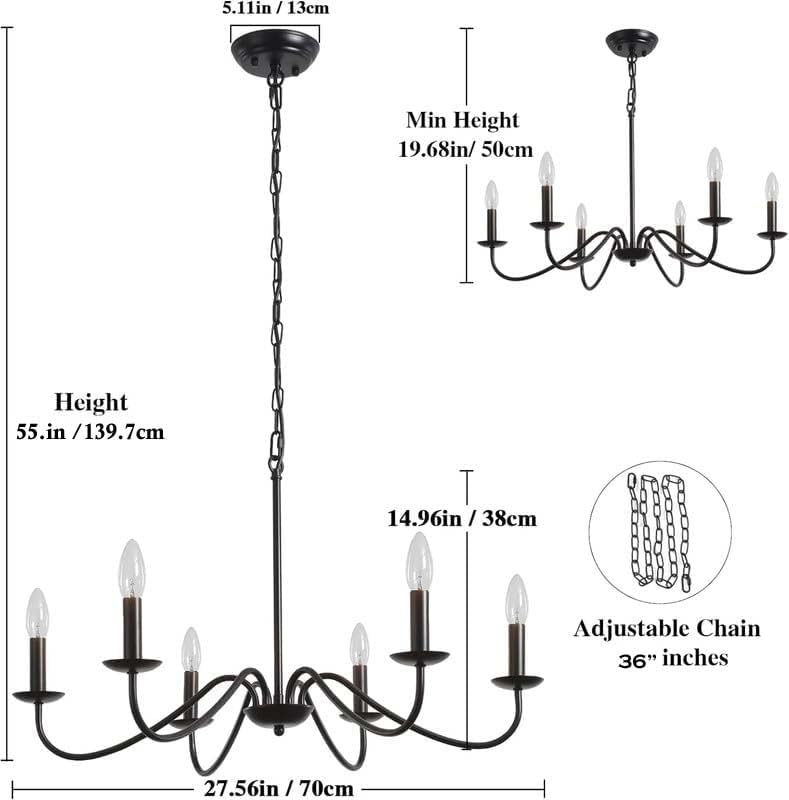 Luxury Iron Chandelier IC0048