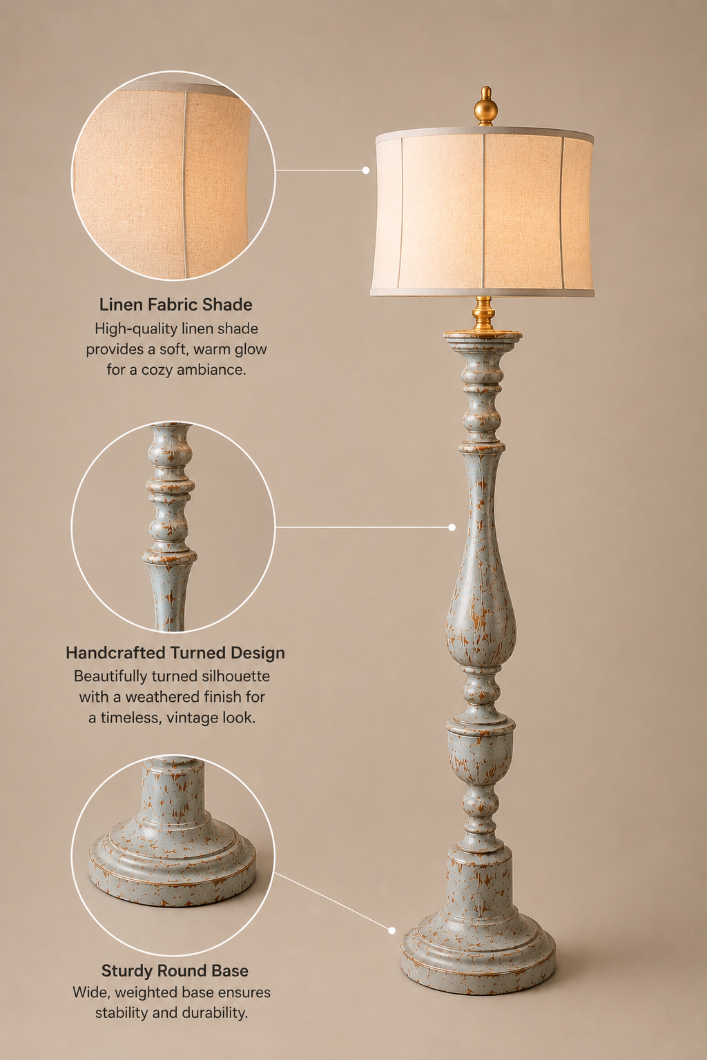 Victorian Grace Floor Lamp