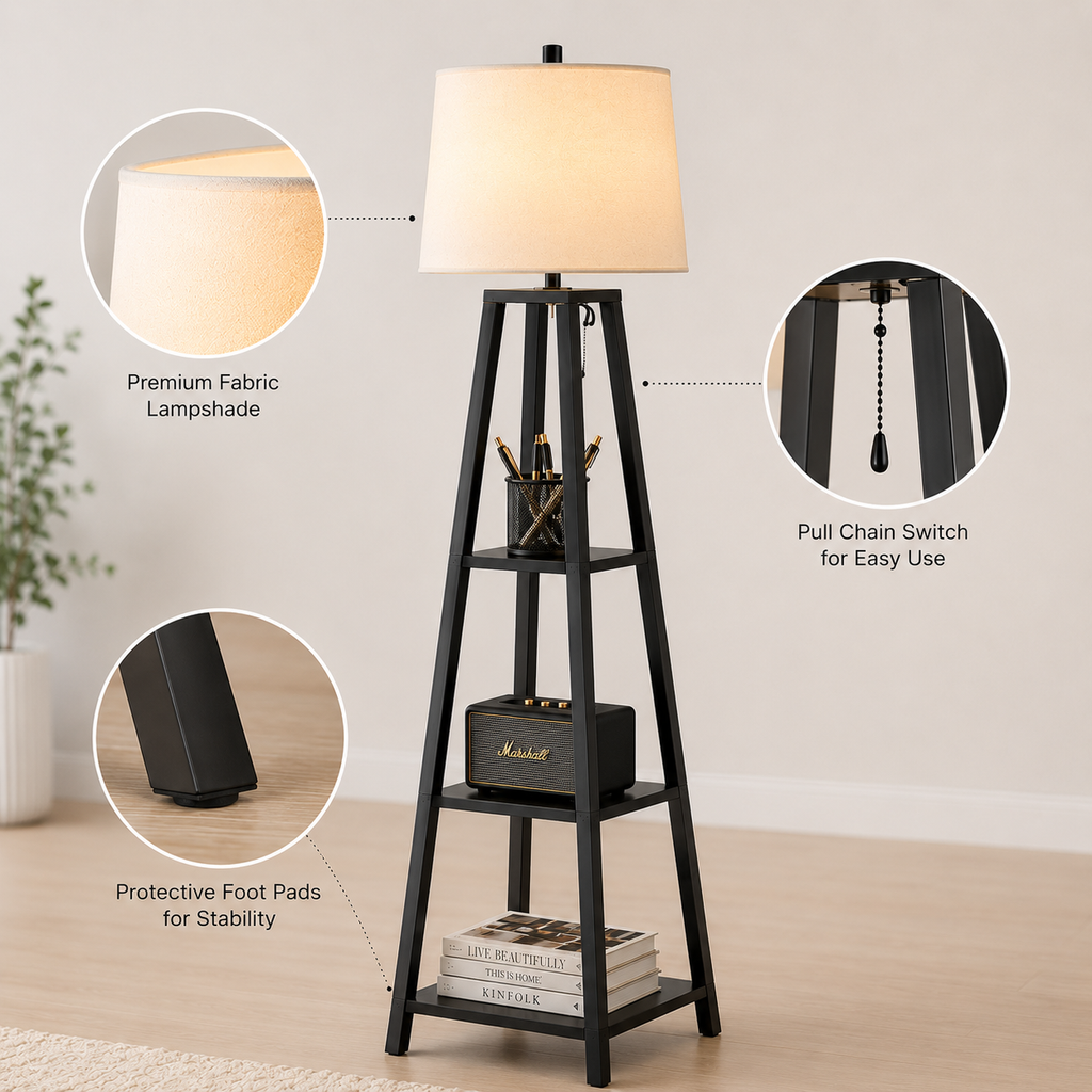Alden Tower Floor Lamp