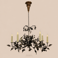 Midnight Blossom Chandelier