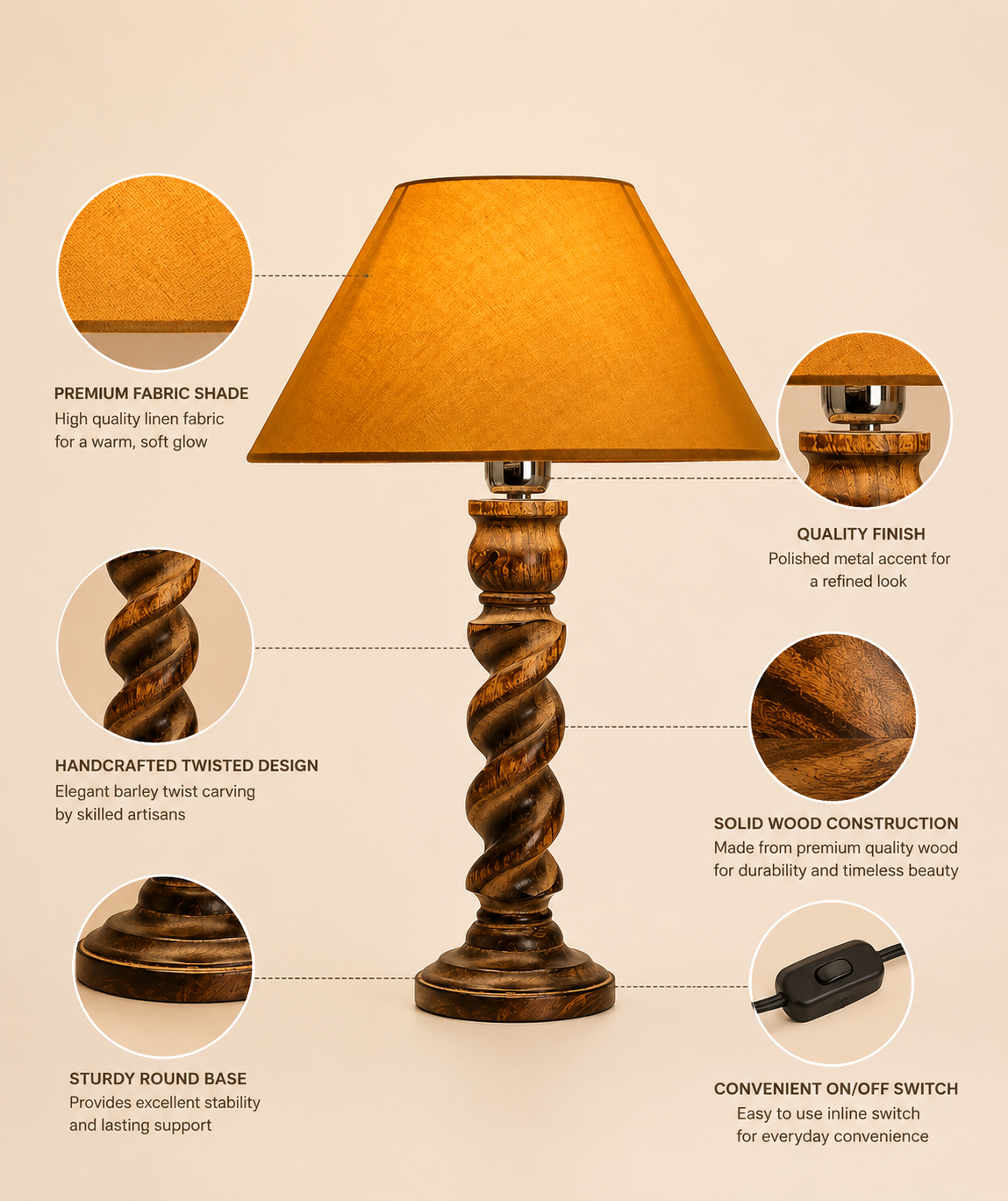 Windsor Spiral Lamp