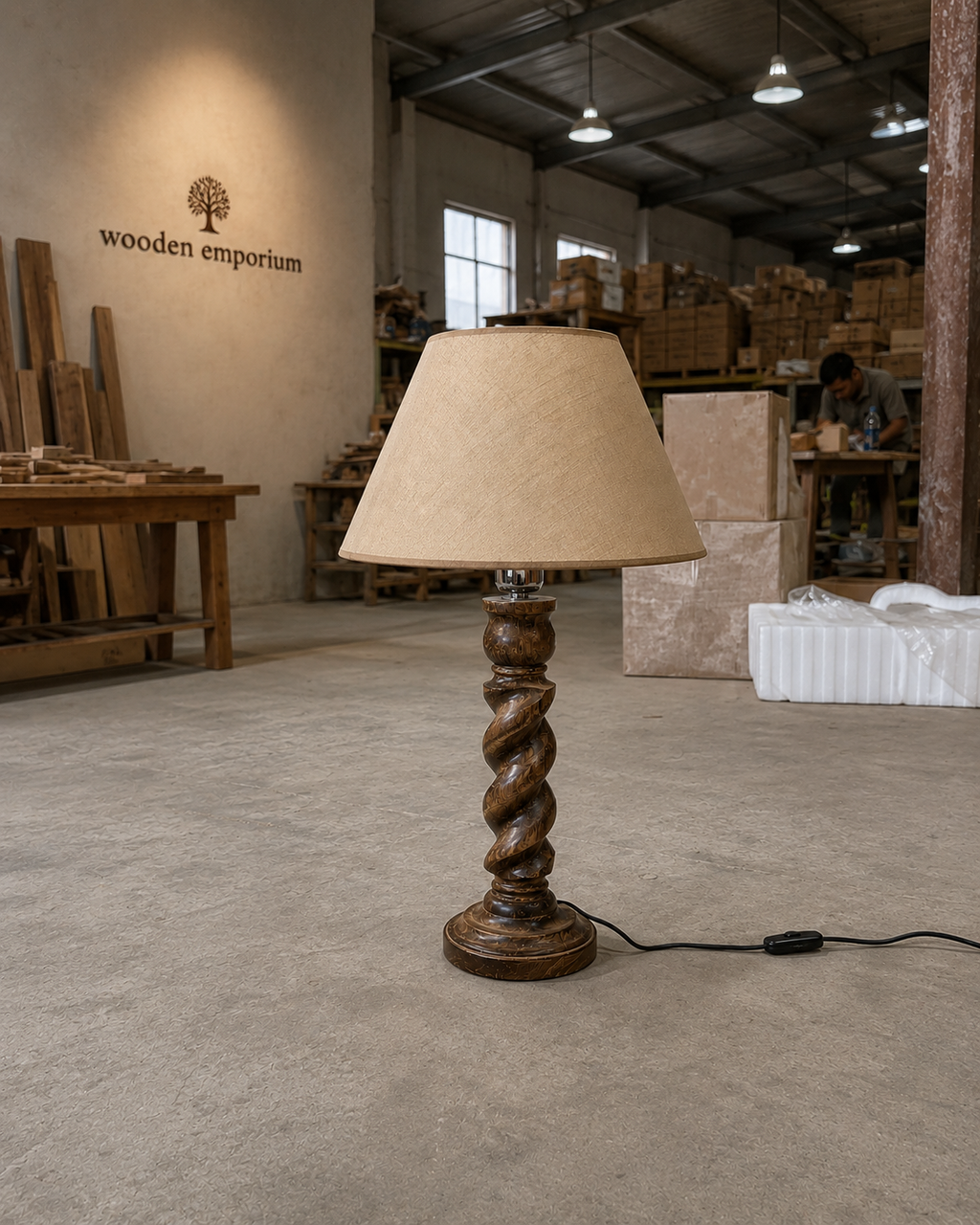Windsor Spiral Lamp