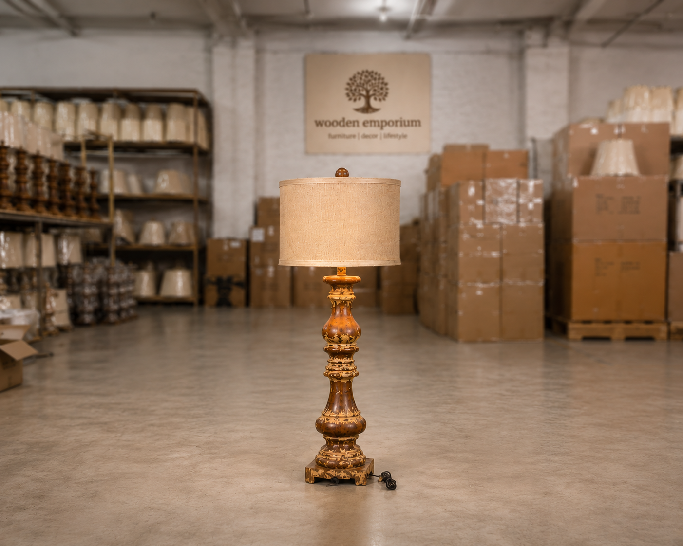Hawthorne Manor Lamp