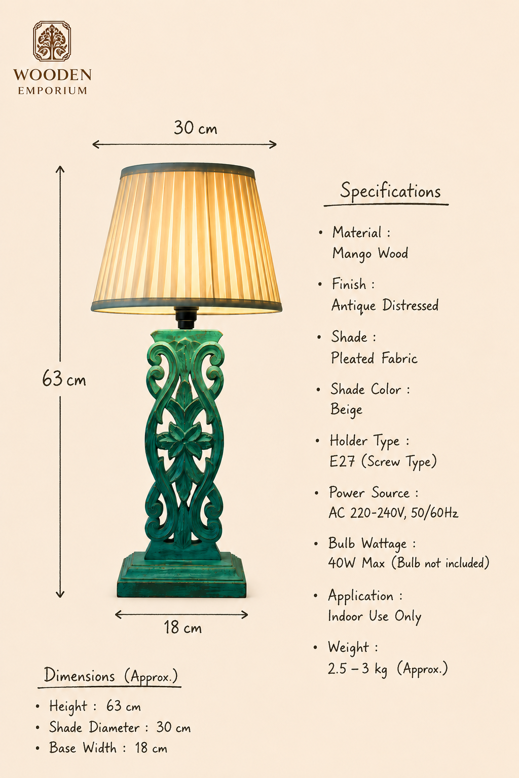 Willow Crest Lamp