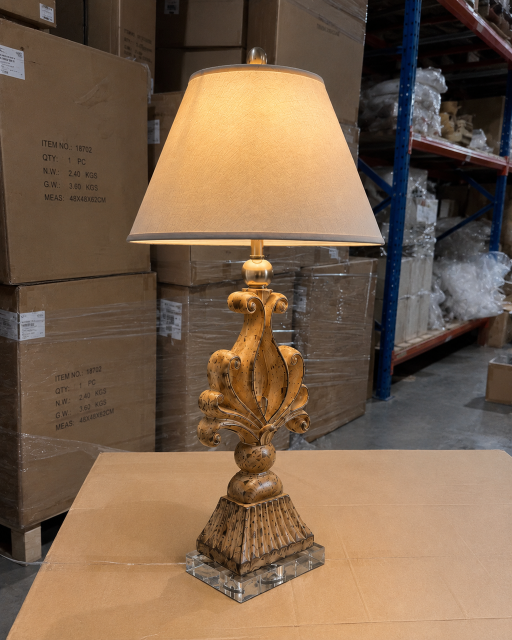 Regal Crest Table Lamp