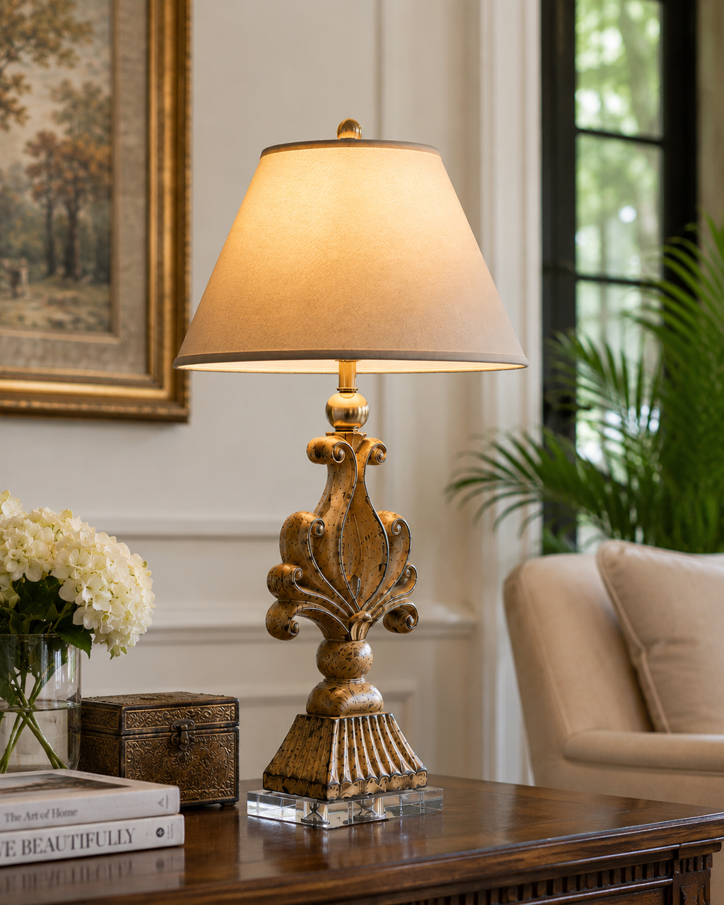 Regal Crest Table Lamp