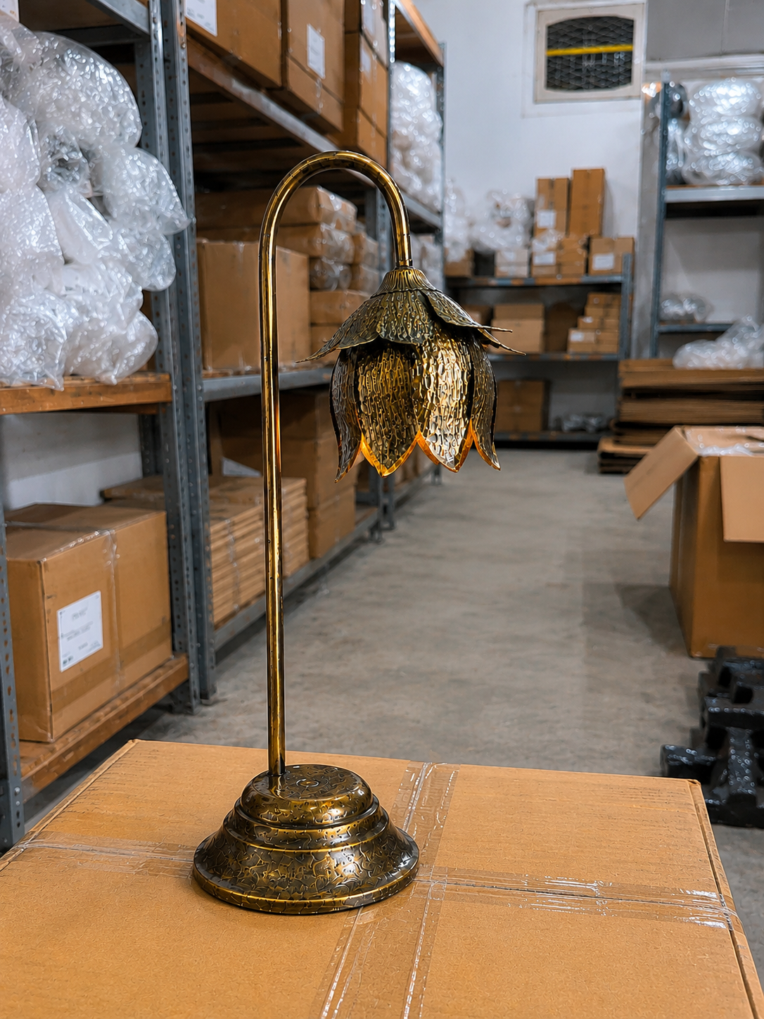 Lotus Veil Lamp