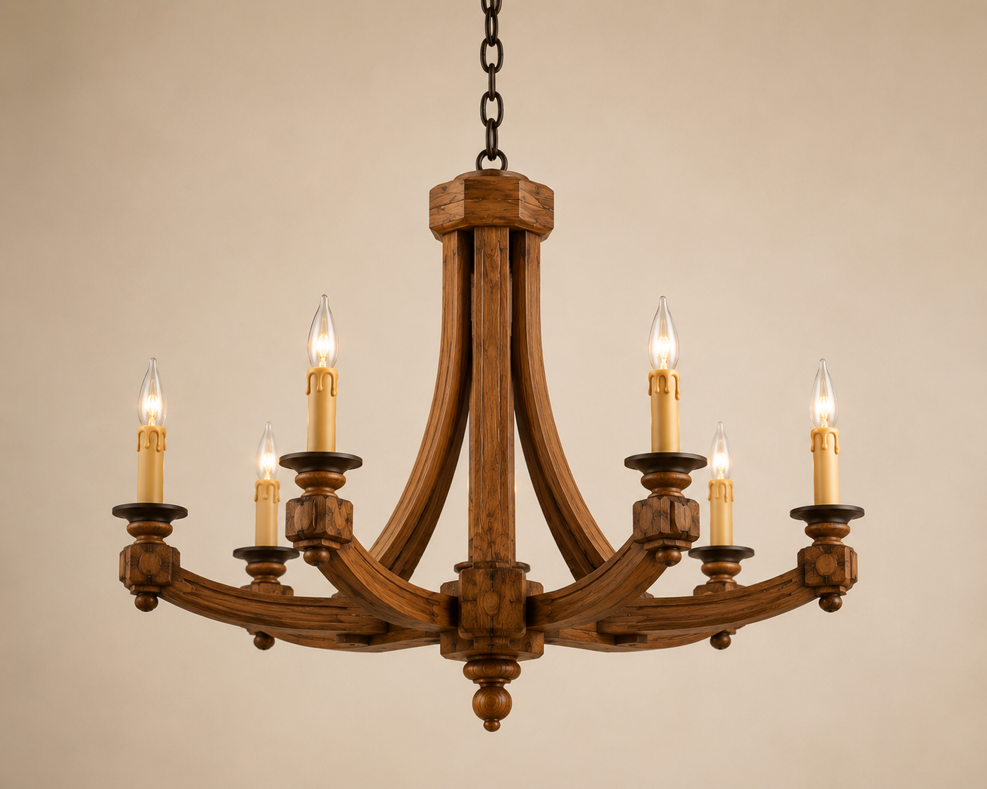 The rustic royale chandelier