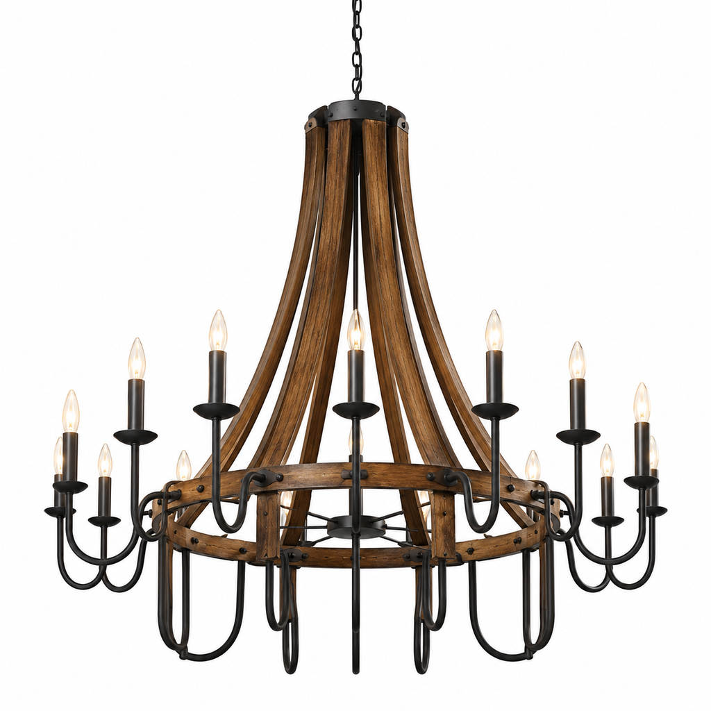 Rustic Darbar Grand Chandelier