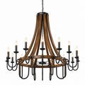 Rustic Darbar Grand Chandelier
