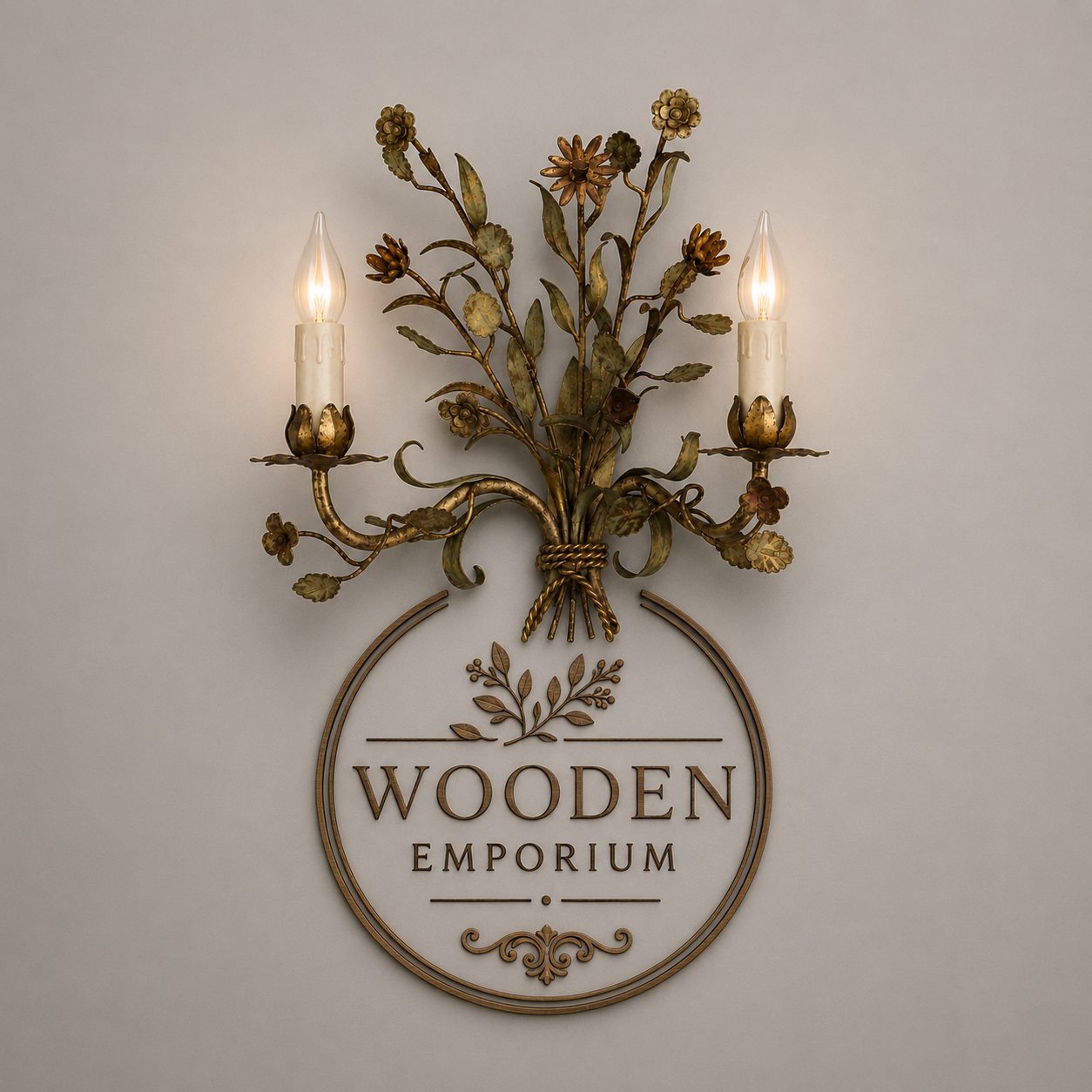 The Luxe Botanica Light by wooden emporium