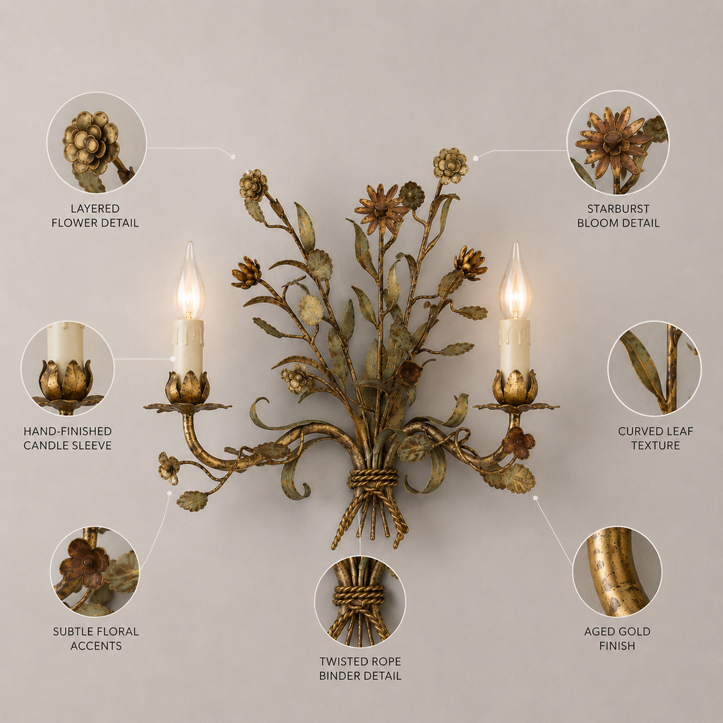 The Luxe Botanica Light by wooden emporium