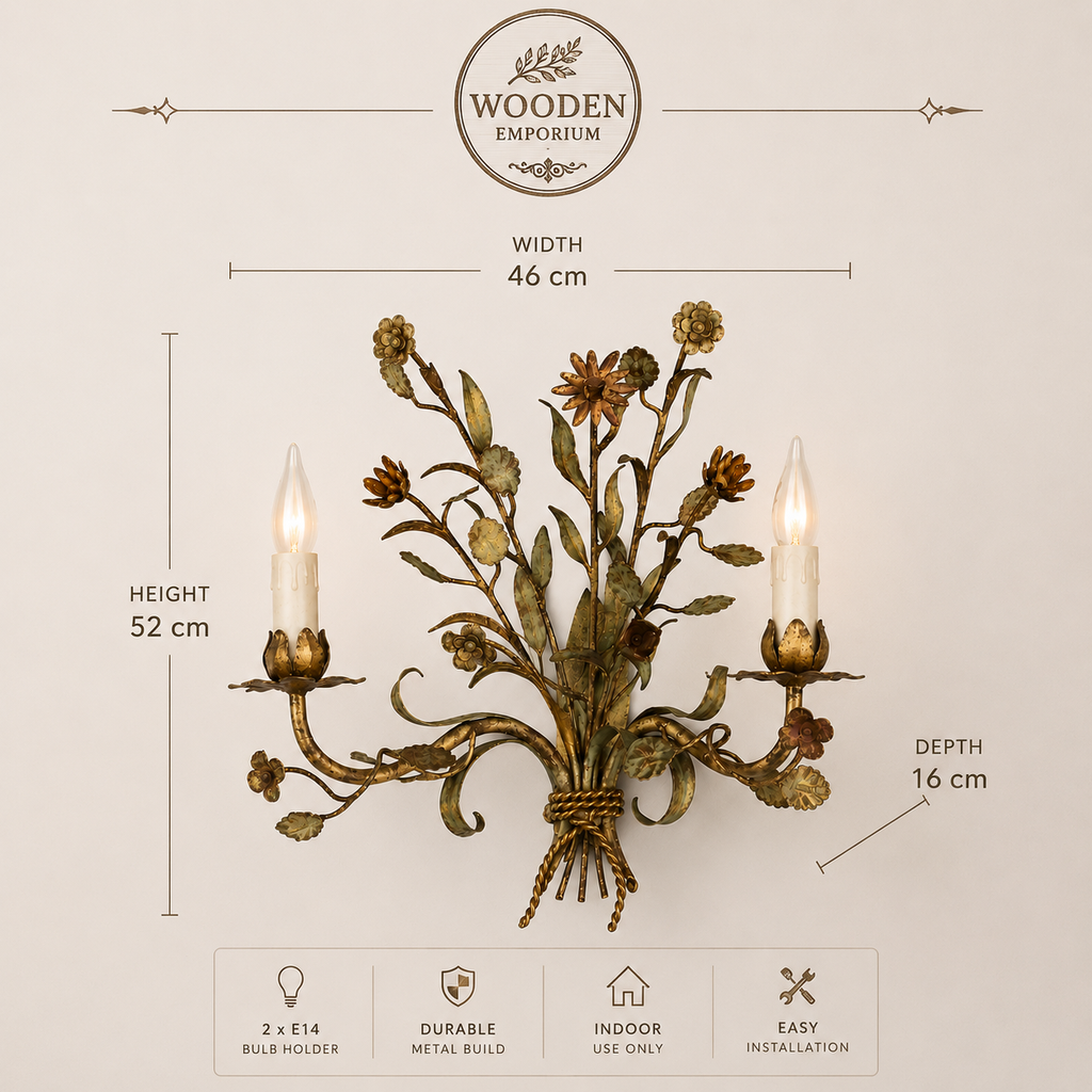 The Luxe Botanica Light by wooden emporium