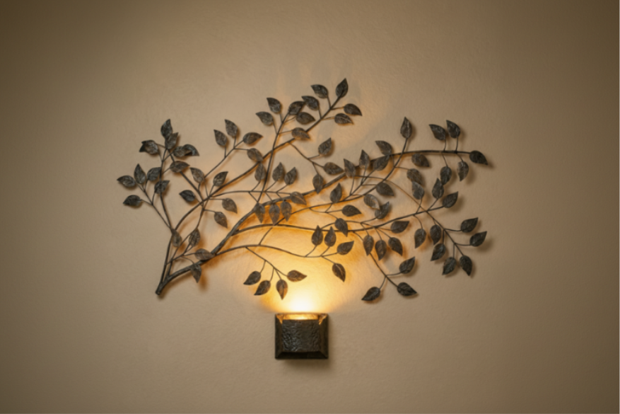 Heritage Branch Artisan Wall Light