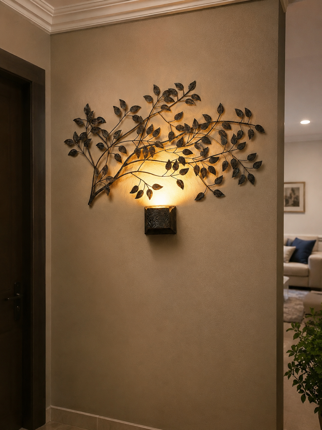 Heritage Branch Artisan Wall Light