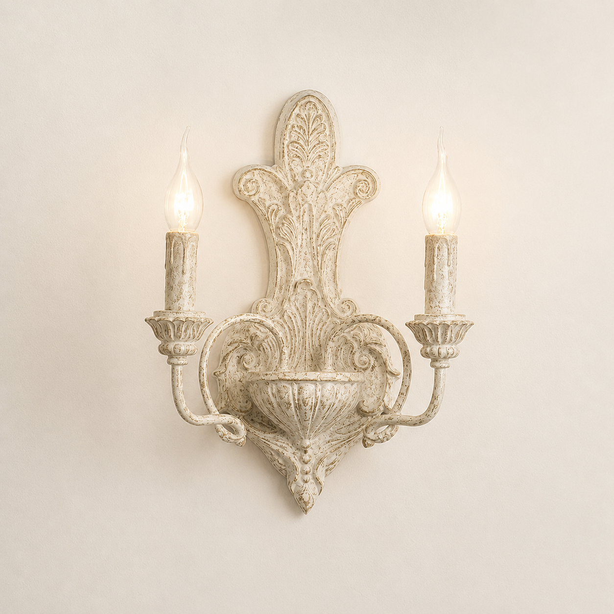 French Manor Double Arm Sconce