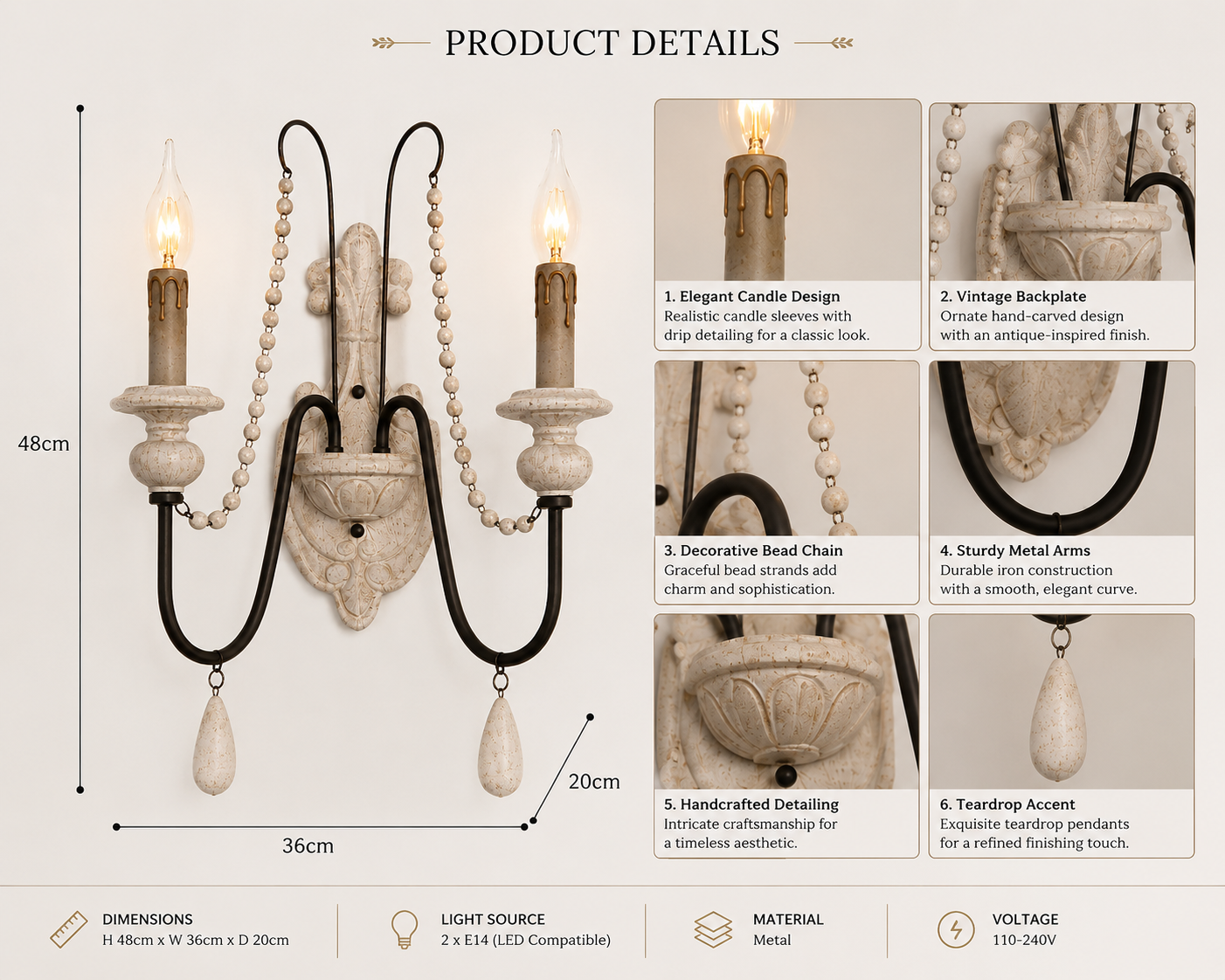 Willowcrest Wall Light