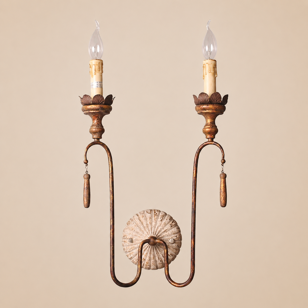 The Emberhall Sconce by wooden emporium