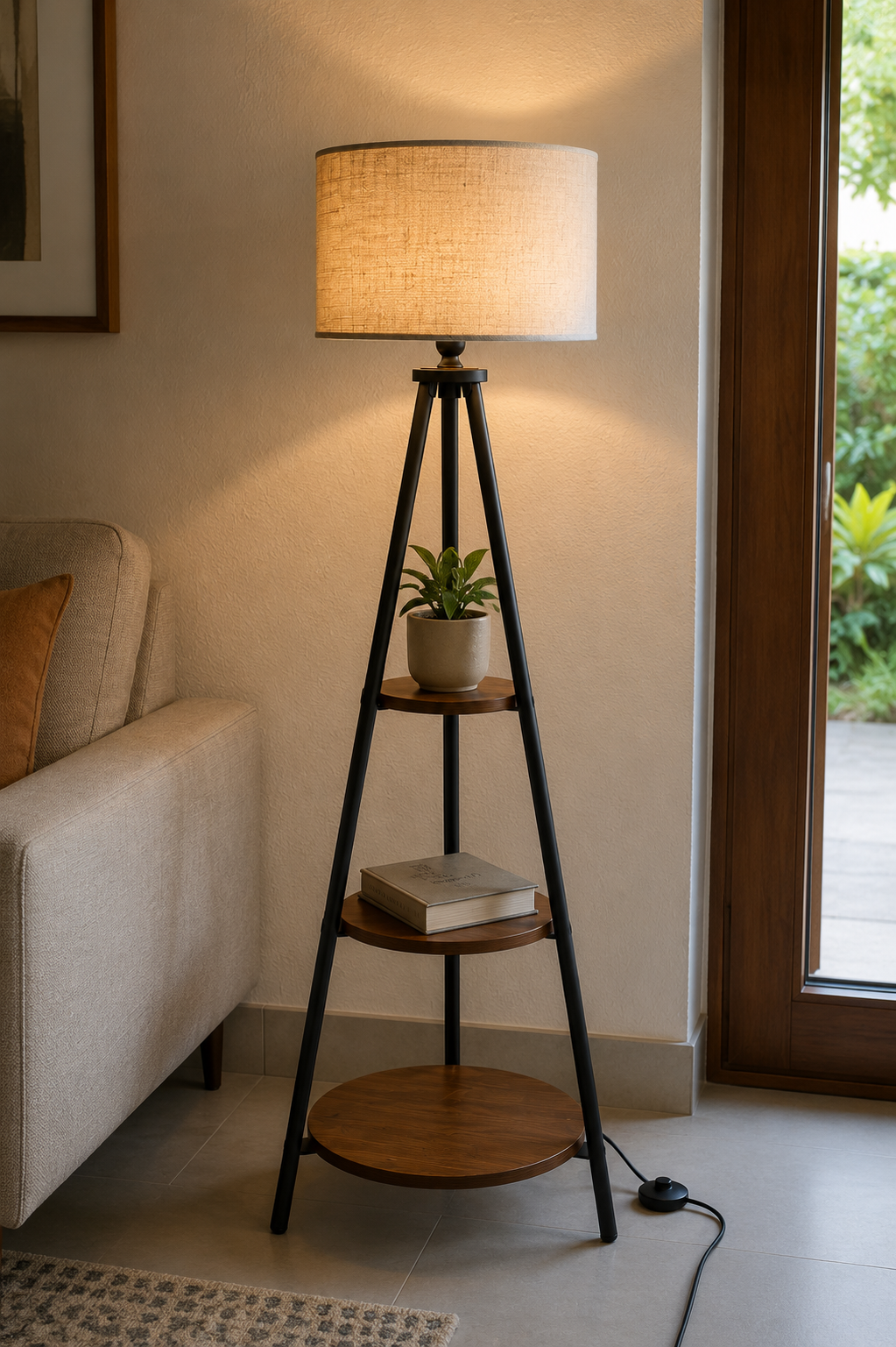 Haven Shelf Floor Lamp