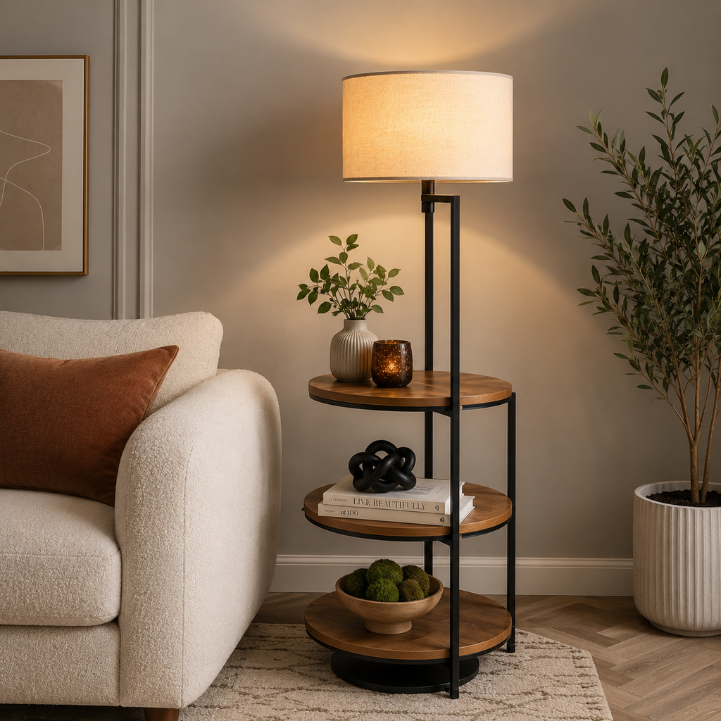 Haven Shelf Floor Lamp