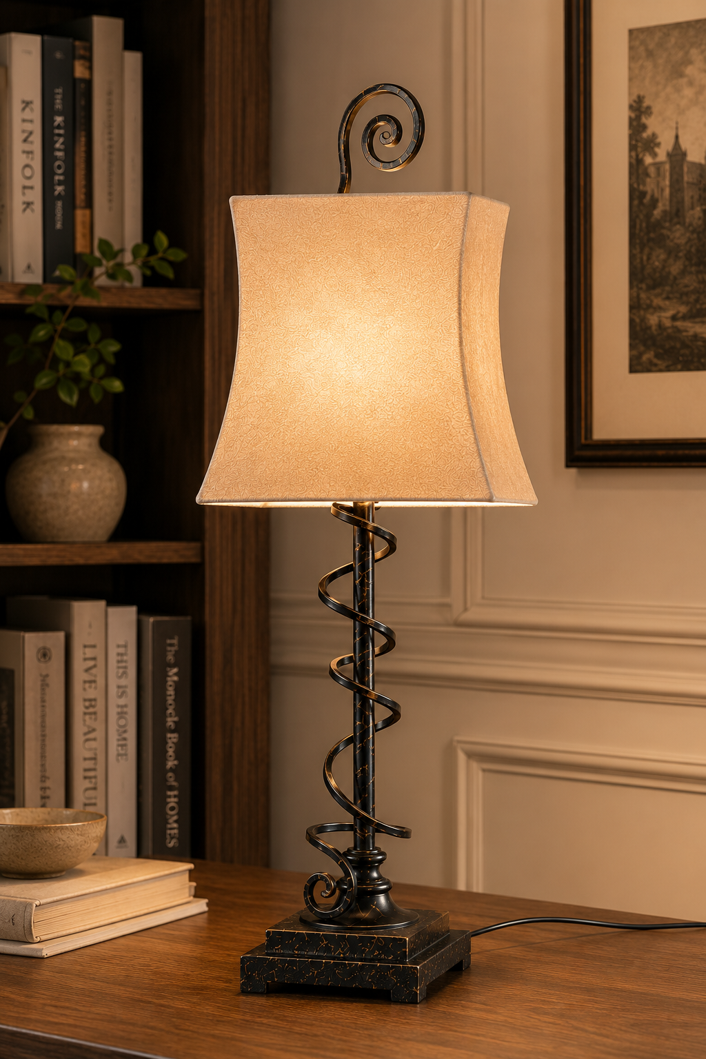 Blackthorn Library Lamp