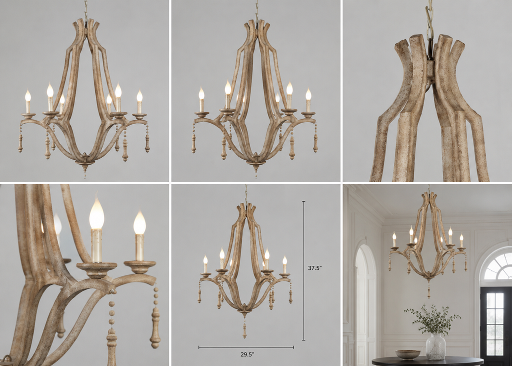 Stunning Victorian Style pendent Chandelier for Home Décor