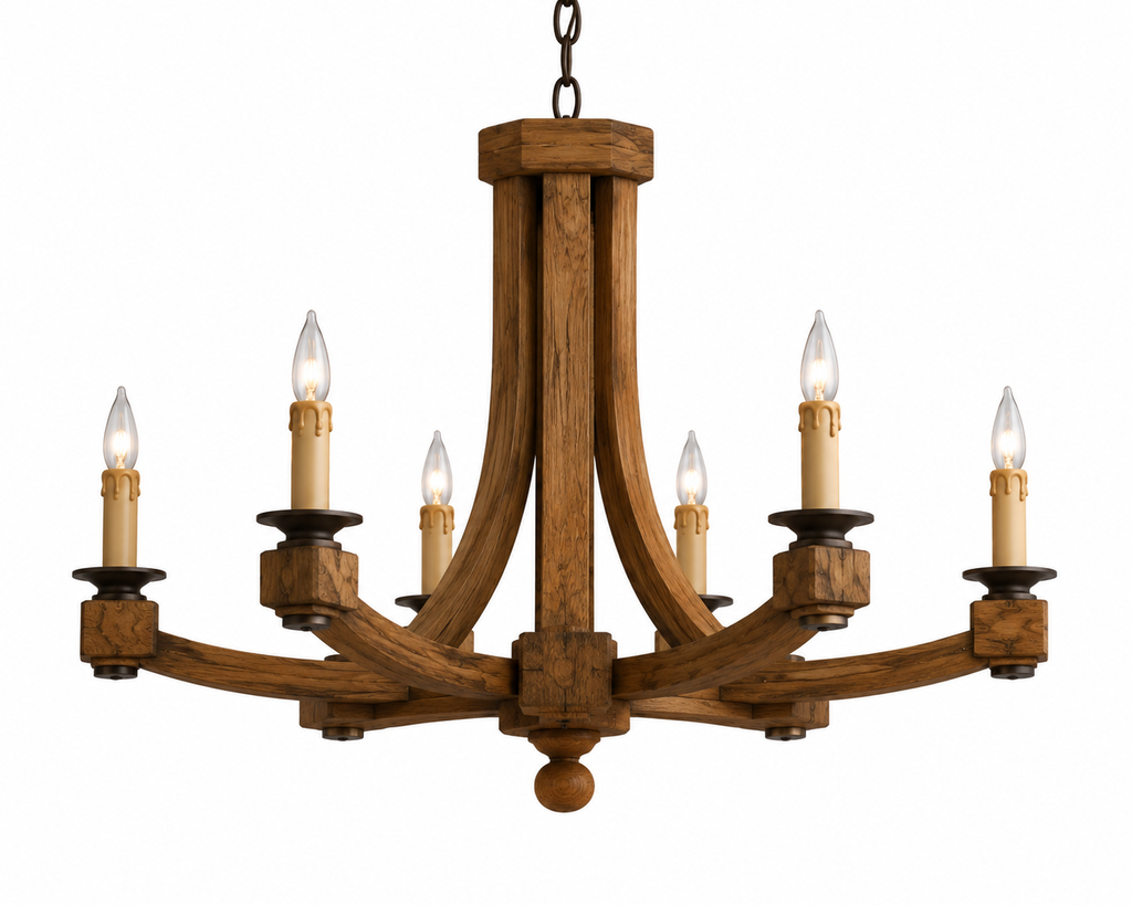 The rustic royale chandelier