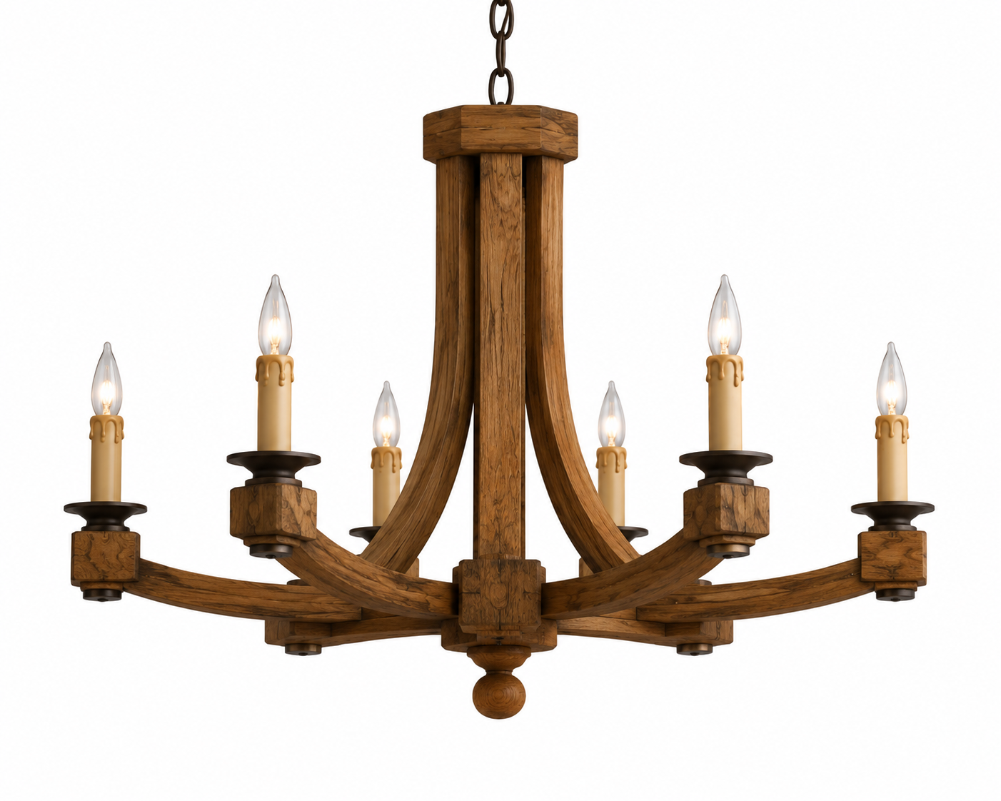 The rustic royale chandelier