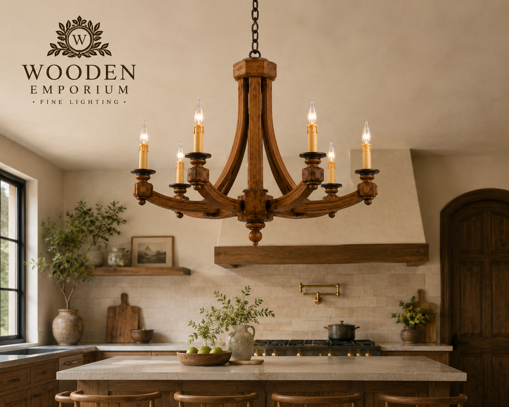 The rustic royale chandelier
