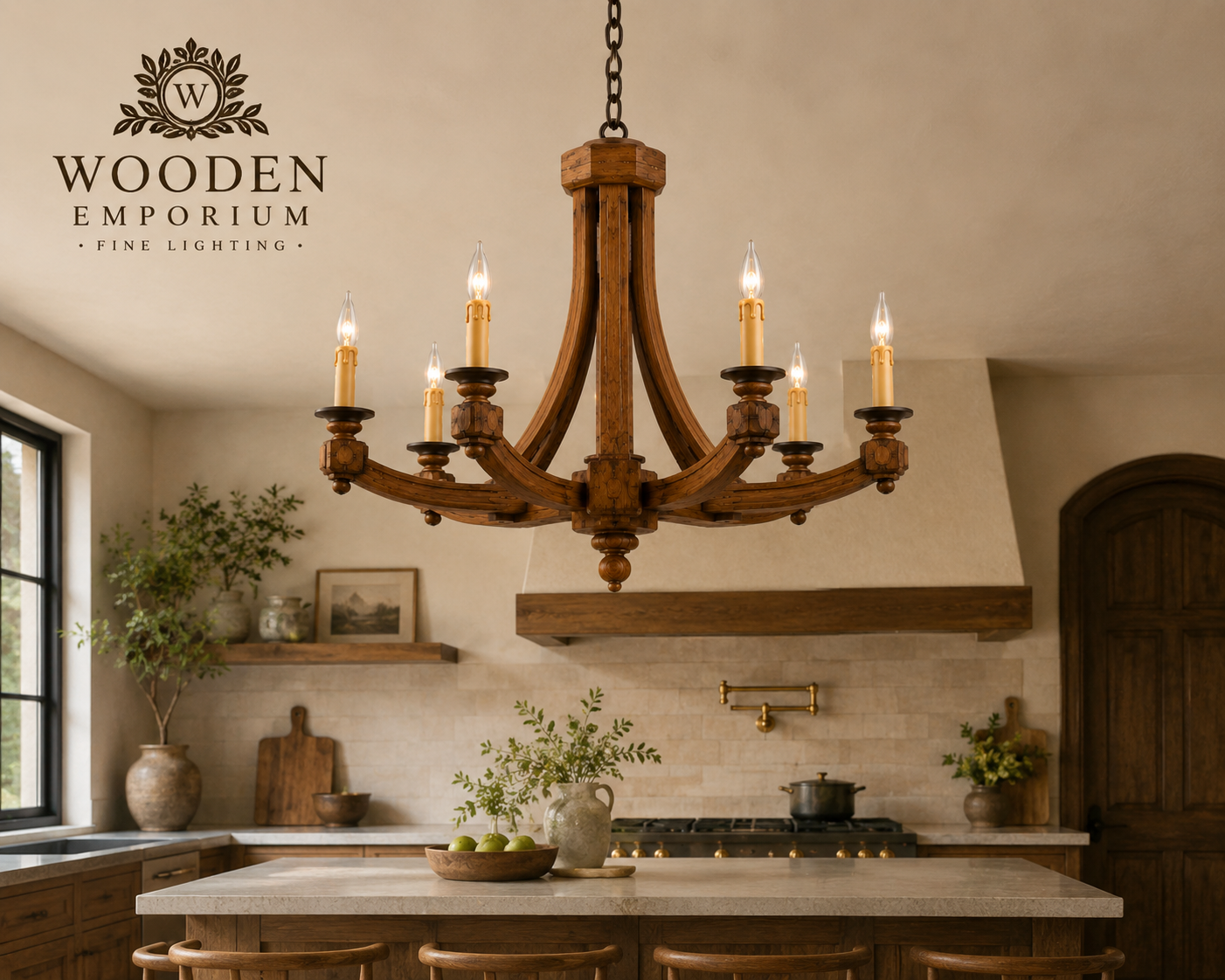 The rustic royale chandelier