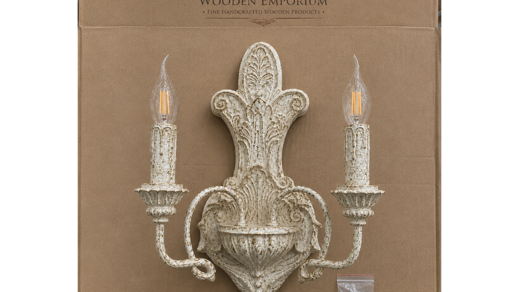 French Manor Double Arm Sconce