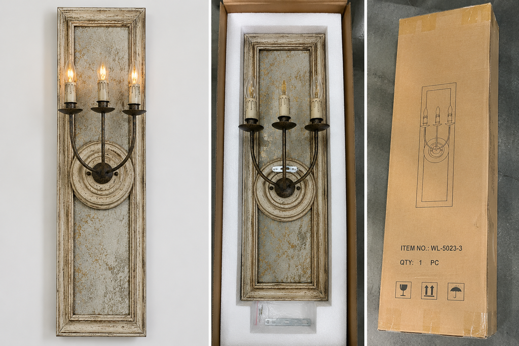 Wooden Emporium™ Timeless Manor Wall Light