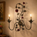 Victorian Rose Wall Sconce