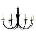Vintage Italian Wrought Iron Chandelier.
