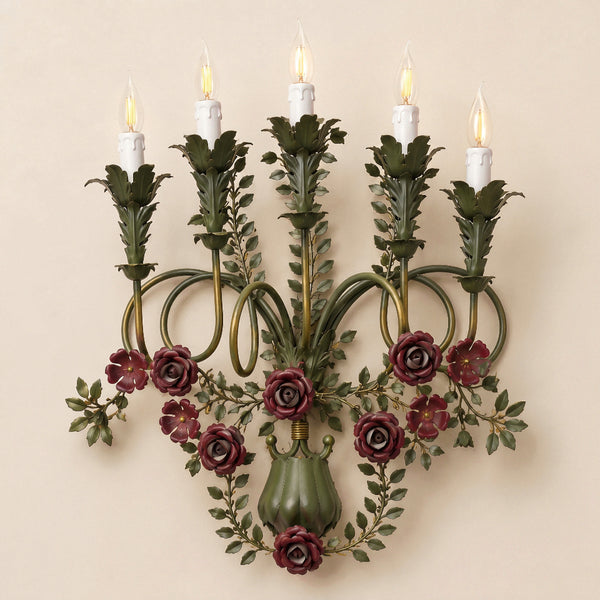 Vintage Iron Wall Sconces