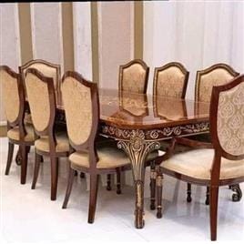 Solid Wood Dining Table 8 Seater