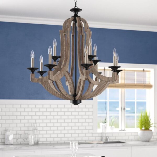 Chandelier | EMPIRE CHANDELIER 12 LIGHTS DIMMABLE